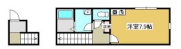 宝殿駅 徒歩15分 2階の物件間取画像